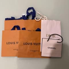 LOUIS VUITTON・DIOR・CHANEL ショップ袋セットのサムネイル