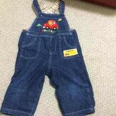 ミキハウスbyホットビスケット☆サロペット オーバーオーバーのサムネイル