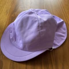 Seagullkids シーガルキッズ 日よけ付き メッシュ帽子 パープルのサムネイル