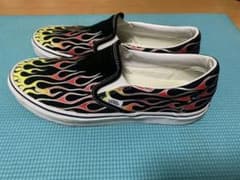 vans ファイヤーパターン　スリッポンのサムネイル