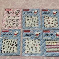 スヌーピー＊ネイルシール＊6枚セットのサムネイル