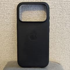 Apple純正品iPhone17Pro テックウーブンケース ブラック