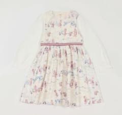 メゾピアノ 鼓笛隊柄 ドッキングワンピース 120 - メルカリ