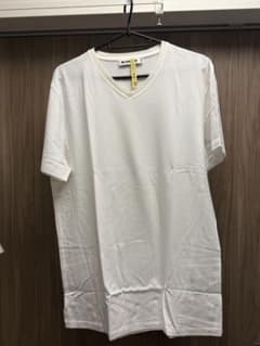 JIL SANDER ジルサンダー VネックTシャツ M ホワイト ギリシャ製のサムネイル
