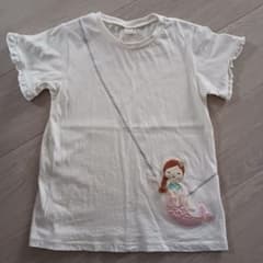 petit main 人魚刺繍 Tシャツ 130cmのサムネイル