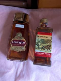古酒カリントン特級従量税率40%750ml、 オールドカナダ 40% 700ml