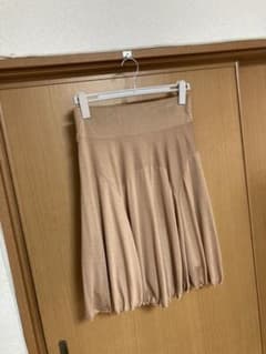 フレアスカート　膝丈　リバーシブル　Lのサムネイル