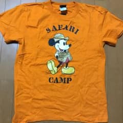 ミッキーTシャツ　160cm オレンジのサムネイル