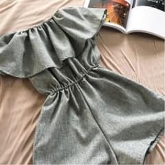 juemi ジュエミ オフショルダー ロンパースのサムネイル