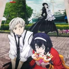 文豪ストレイドッグス　文スト　タペストリー　泉鏡花　芥川龍之介　中島敦　非売品 文豪ストレイドッグス 文スト タペストリー 泉鏡花 芥川龍之介