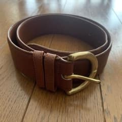 COACH オールドコーチ USA ベルト ゴールドバックル 本革