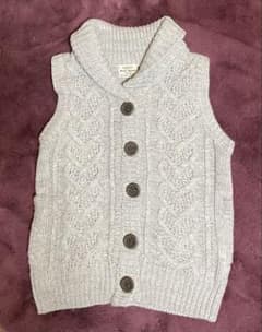 【美品】Heart Market ニットベスト グレー Mのサムネイル