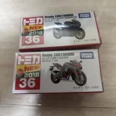 【未開封】トミカ No.36 ホンダ CBR1000RR 2台セットのサムネイル