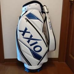 ゼクシオ XXIO ツアーモデル キャディバッグ ホワイト ブルー