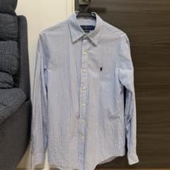 RALPH LAUREN ストライプ柄 長袖シャツ CLASSIC FITのサムネイル