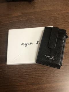 アニエス.美品.カードケース.定期.コインケース.小銭入れ.黒のサムネイル