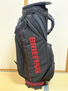 未使用)ブリーフィング キャディバッグ 25年モデル CR-5 #04 ブラック
