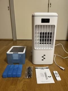 スポットクーラー 水冷風扇 FK2508Y 保冷剤付き スポットクーラー 水冷風扇 FK2508Y 保冷剤付き - メルカリ