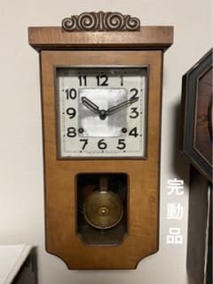 振り子時計 精工舎 8日巻 完動品 - メルカリ