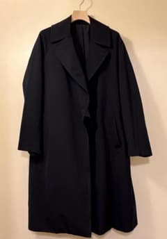 18SS COMOLI ウールサージ　タイロッケンコート　ネイビー　サイズ2 COMOLI 18SS ウールサージ タイロッケンコート ネイビー 2 - メルカリ