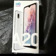 SAMSUNG GALAXY A20 32GB ホワイト UQ mobileのサムネイル