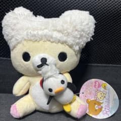 リラックマ ハート バスタイム ぬいぐるみ コリラックマ＆ぺんぎん