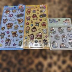 Crayon Shin-chan 3D Sticker Set (3 stickers)