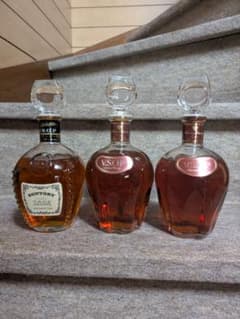 ブランデー　VSOP　３本　ウイスキークレスタ　１本 サントリー ブランデーVSOP 3本(内1本特級 )古酒【コルク緩み有り