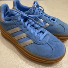 adidas ガゼルボールド ブルーバースト 23.0cmのサムネイル