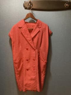 レトロガーリー　ドットワンピース　古着　高円寺　下北沢　レトロ　ピンクハウスのサムネイル