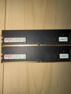 CENTURY DDR4-2666V 8GBx2枚 計16GB UDIMM CENTURY DDR4-2666V 8GBx2枚 計16GB UDIMM - メルカリ