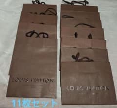 LOUIS VUITTON ルイ・ヴィトン ブラウン ショッパー 11枚セット - メルカリ