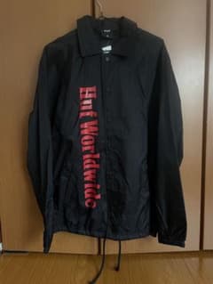 HUF コーチジャケット ブラックのサムネイル