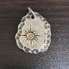 Indian Jewelry/大サンシンボル メタル(叩き) PDのサムネイル