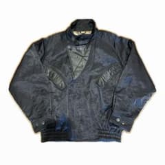 レザー切り替えジャケット アシンメトリー darkwear - メルカリ
