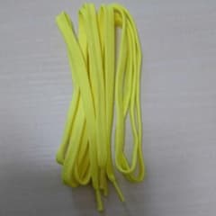 靴紐(イエロー)(黄色)120㎝新品❕未使用‼️両足分2本のサムネイル