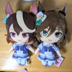 ウマ娘プリティーダービー 巨大ぬいぐるみ シンボリルドルフ ミスターシービーのサムネイル