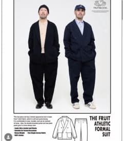 金子恵治 × Fruit of the Loom DOUBLE SUIT - メルカリ