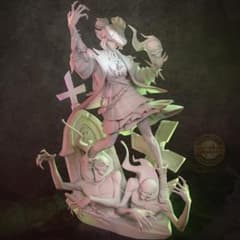 1/8 美少女 フィギュア ガレージキット 未塗装未組立 Magic Grave 