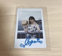 大西亜玖璃 直筆サイン入りチェキのサムネイル