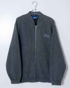 Euro "ASICS" bomber type zip up sweatのサムネイル