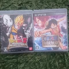 PS3 ドラゴンボール、ワンピースセットのサムネイル
