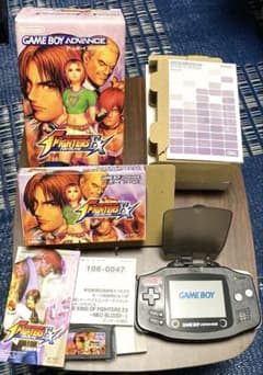 ☆送料込☆【極美品・希少】✰︎ GBA KOF EX 限定モデル✰︎画面傷なし 