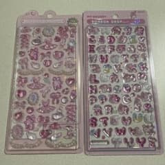 【正規品】ボンボンドロップシール　サンリオ文字 マイメロディ ガーリーボンボンのサムネイル