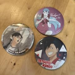 ハイキュー!! キャラクター缶バッジ 3個セットのサムネイル