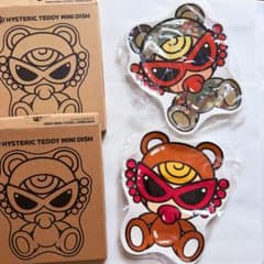 HYSTERIC MINI TEDDY MINI DISH 2枚セットのサムネイル