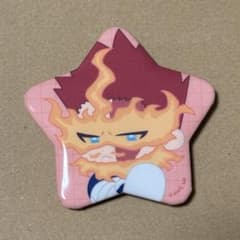 ヒロアカ　粧美堂　缶バッジ　エンデヴァー