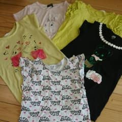 女の子Tシャツ140まとめ売りのサムネイル