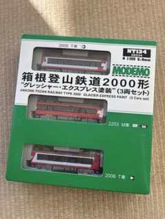 MODEMO NT134 箱根登山鉄道2000形 グレッシャー・エクスプレス塗装