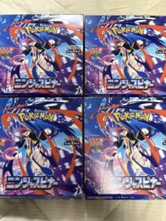 ポケモンカード 新品未開封 ニンジャスピナー 4box 箱のまま発送